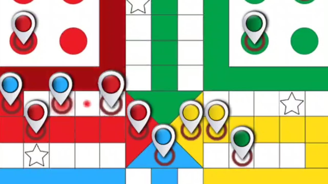Ludo game play 4 players | Ludo king game 4 player | Ludo gameplay | Ludo | Ludo king