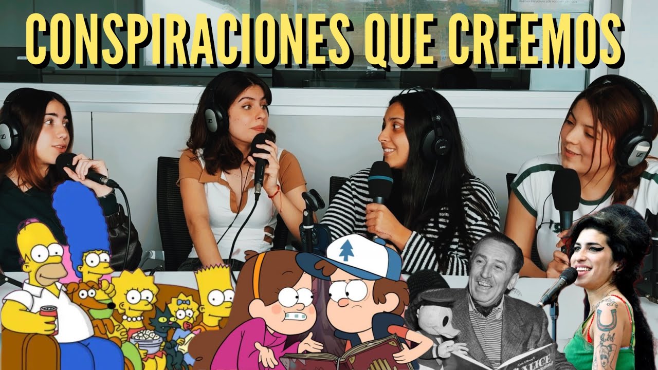 CONSPIRACIONES QUE CREEMOS CIERTAS! 😵😱 #genz #culturapop #podcast 