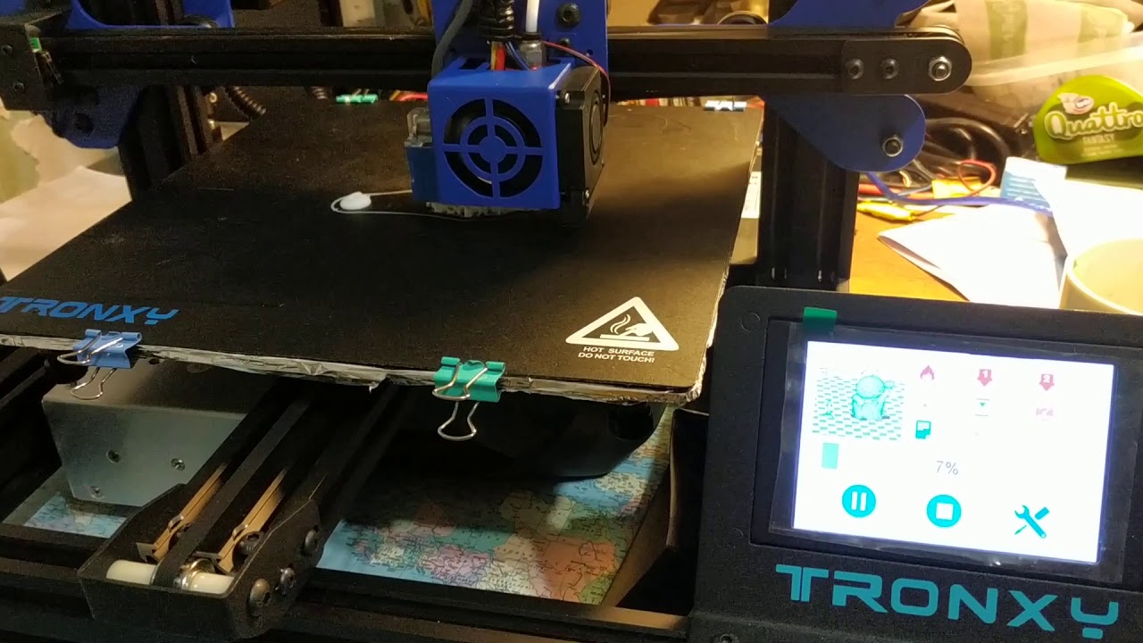 TRONXY XY-2 PRO HOME, hand and autoleveling solved