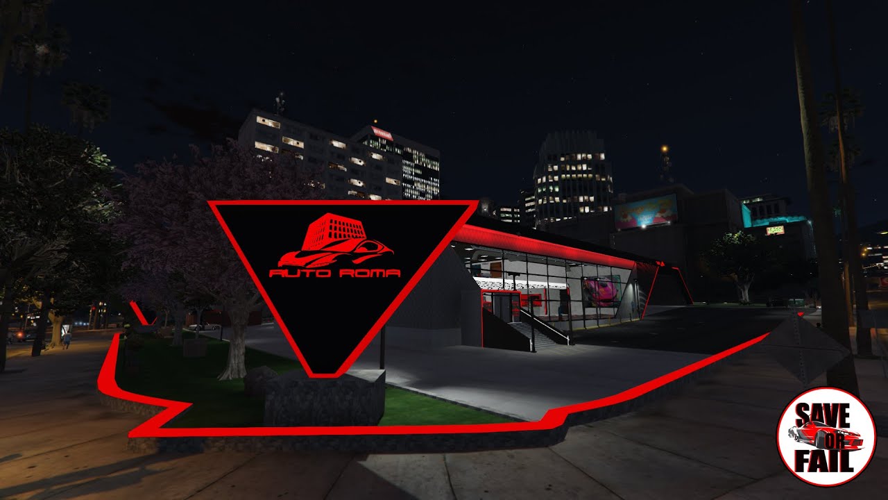 GtaV FiveM: Concessionario Auto Roma