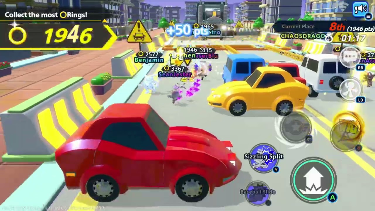 Sonic Rumble - Blaze Gameplay