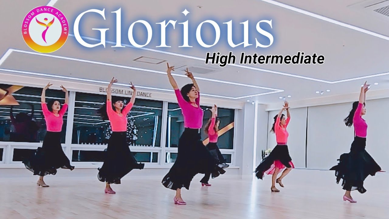 Glorious-Line dance/High Intermediate/Jef Camps (BEL)#부천라인댄스 #블라썸라인댄스 #블라썸 일요크루