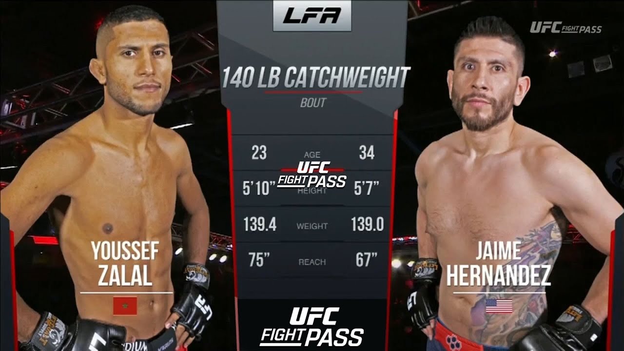 LFA 79: Youssef Zalal vs Jaime Hernandez | November 22, 2019