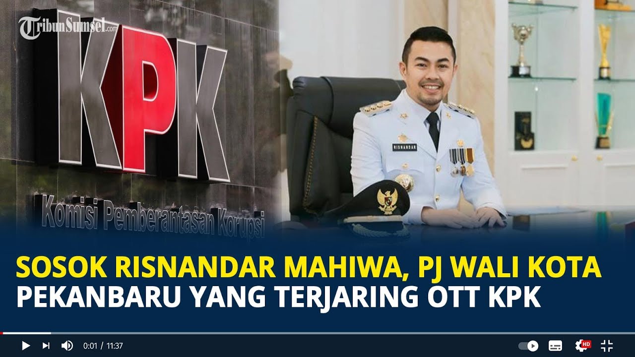Sosok Risnandar Mahiwa, Pj Wali Kota Pekanbaru yang Terjaring OTT KPK