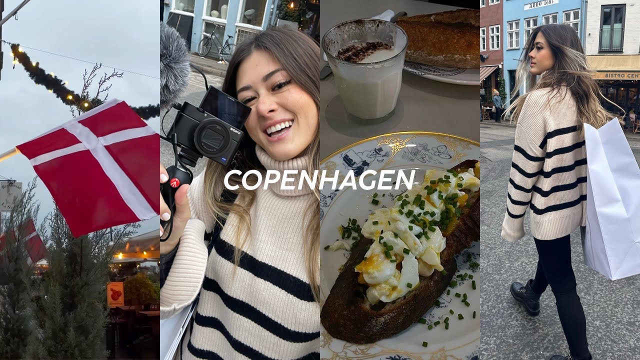 CHEGUEI EM COPENHAGEN!!!! | compras, comidas, inverno e pontos turísticos