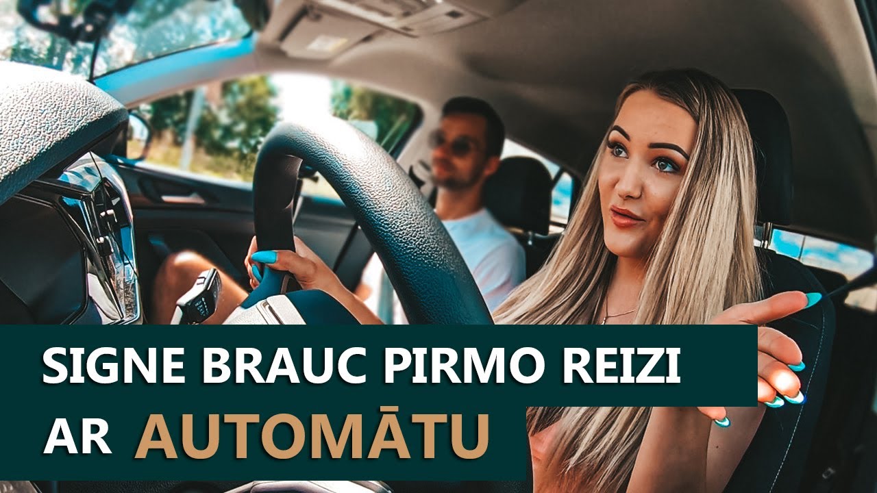SIGNE AR AUTOMĀTU | KAS NOTEIKTI JĀZIN BRAUCOT AR AUTOMĀTU