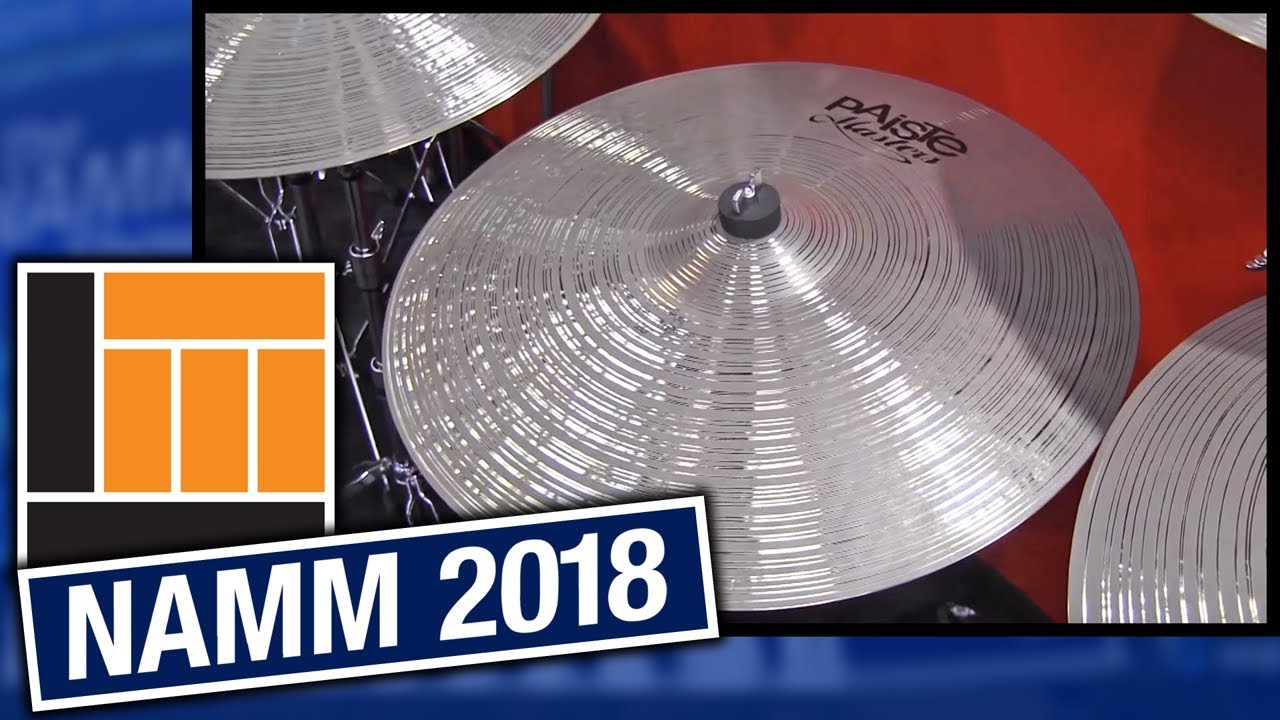 L&M @ NAMM 2018: Paiste Cymbals