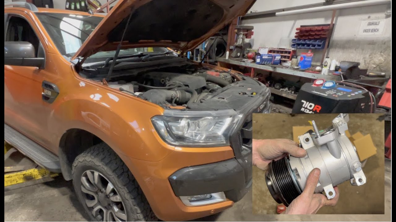 2016 Ford Ranger AC compressor replacement