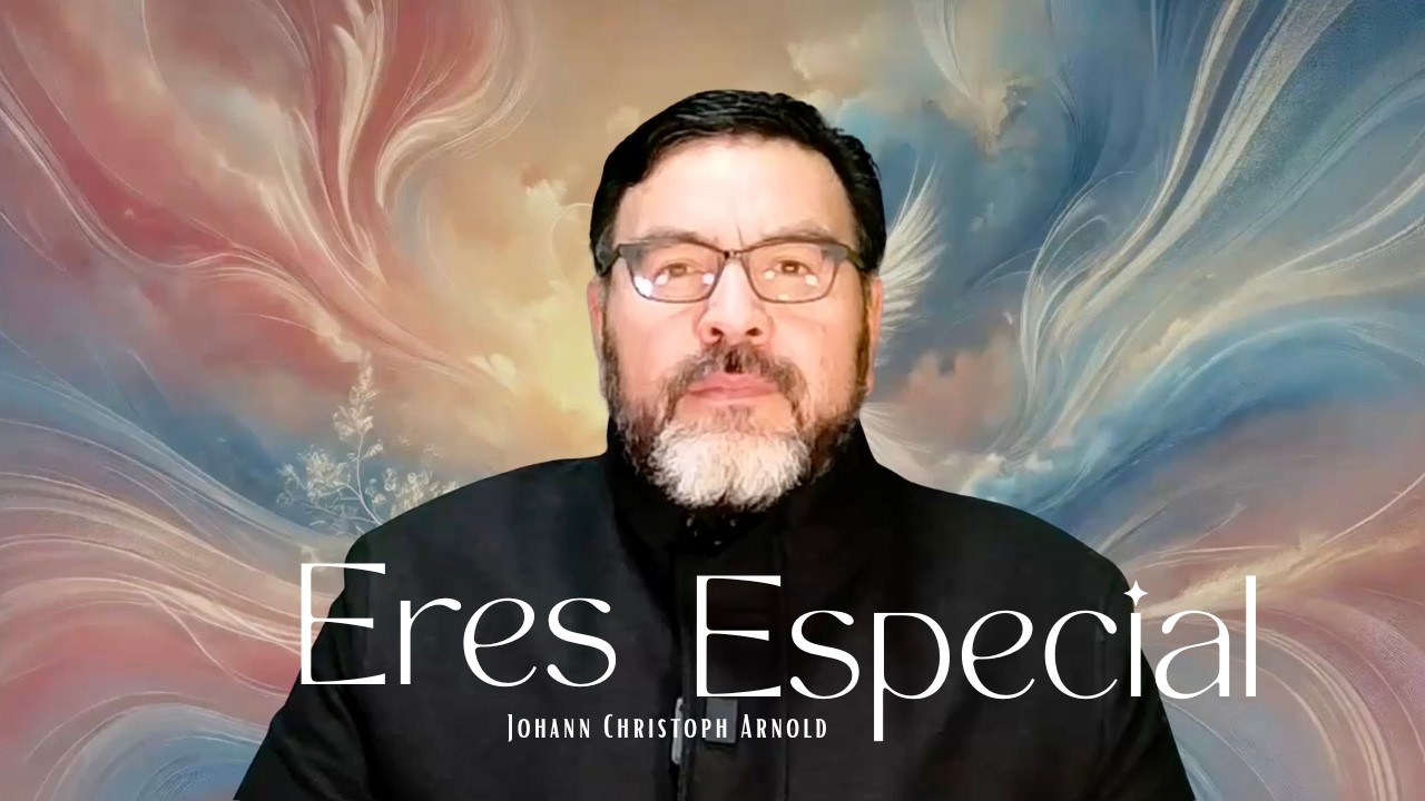 Te comparto este pensamiento de: Johann Christoph Arnold: Eres especial #𓅃Peregrinus.