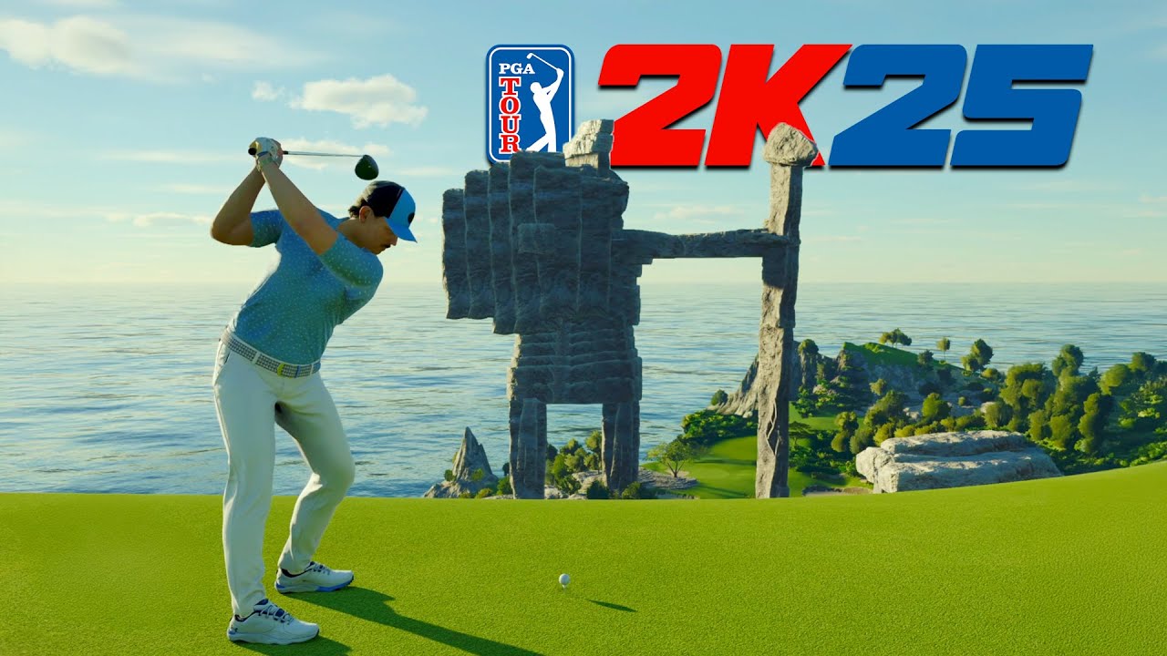 WE HAD A MATCH AT THE TITAN FANTASY COURSE | PGA TOUR 2K25