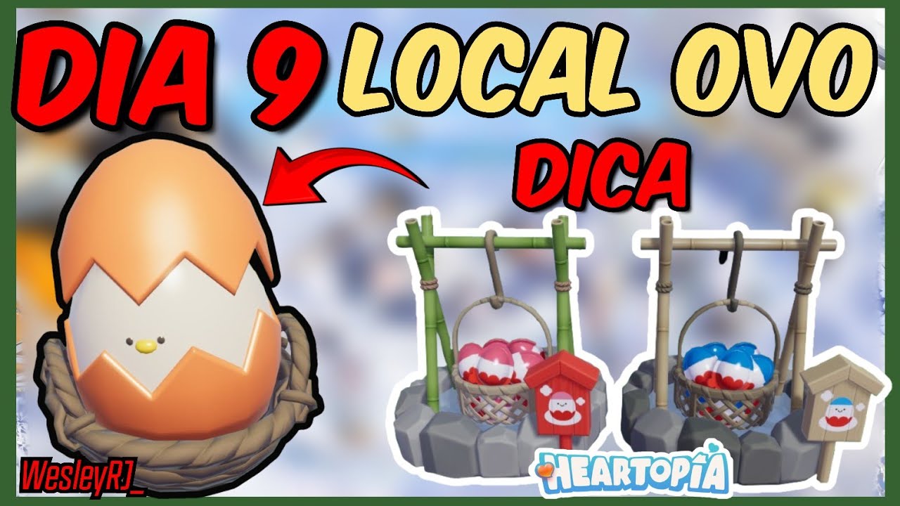 HEARTOPIA | DIA 9 LOCAL OVO 9 LARANJA e DICA IMPORTANTE