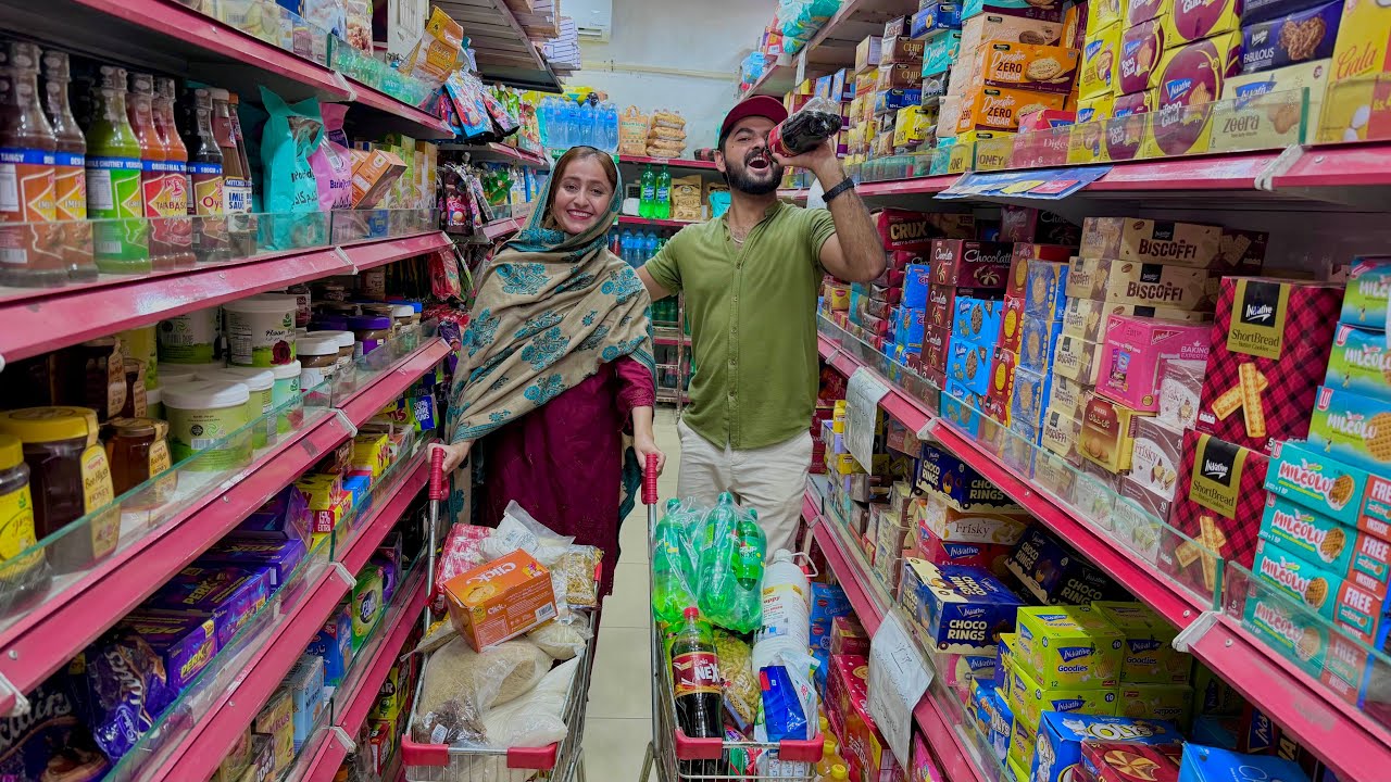 Grocery Shooping🫗New Ghar Ke Liya Shooping Ki