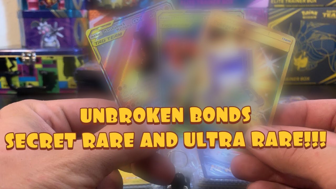 UNBROKEN BONDS SECRET RARE AND ULTRA RARE PULLS FROM DOLLAR TREE PACKS!!!