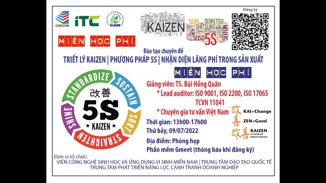 Đào tạo triết lý Kaizen và phương pháp 5S