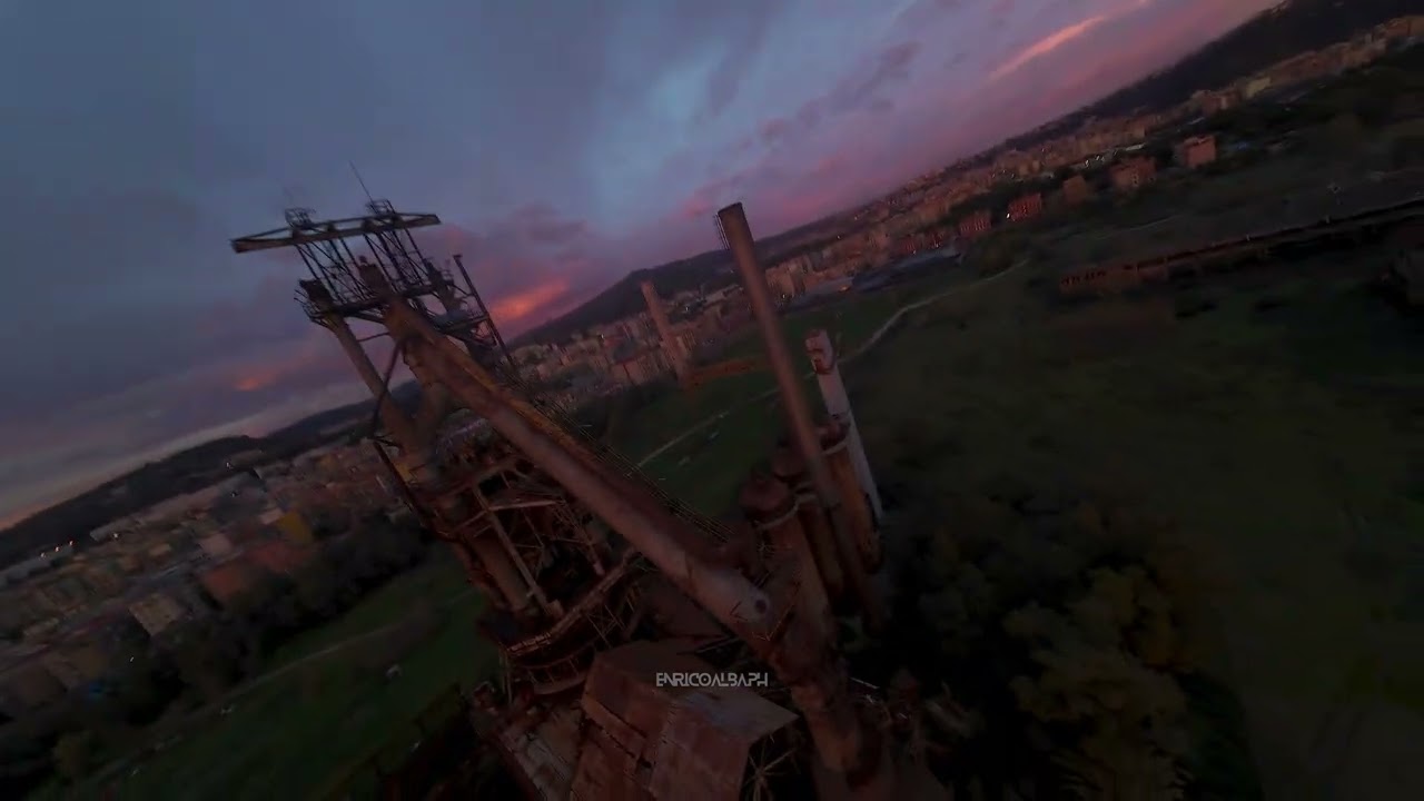 Dji avata2 training at sunset