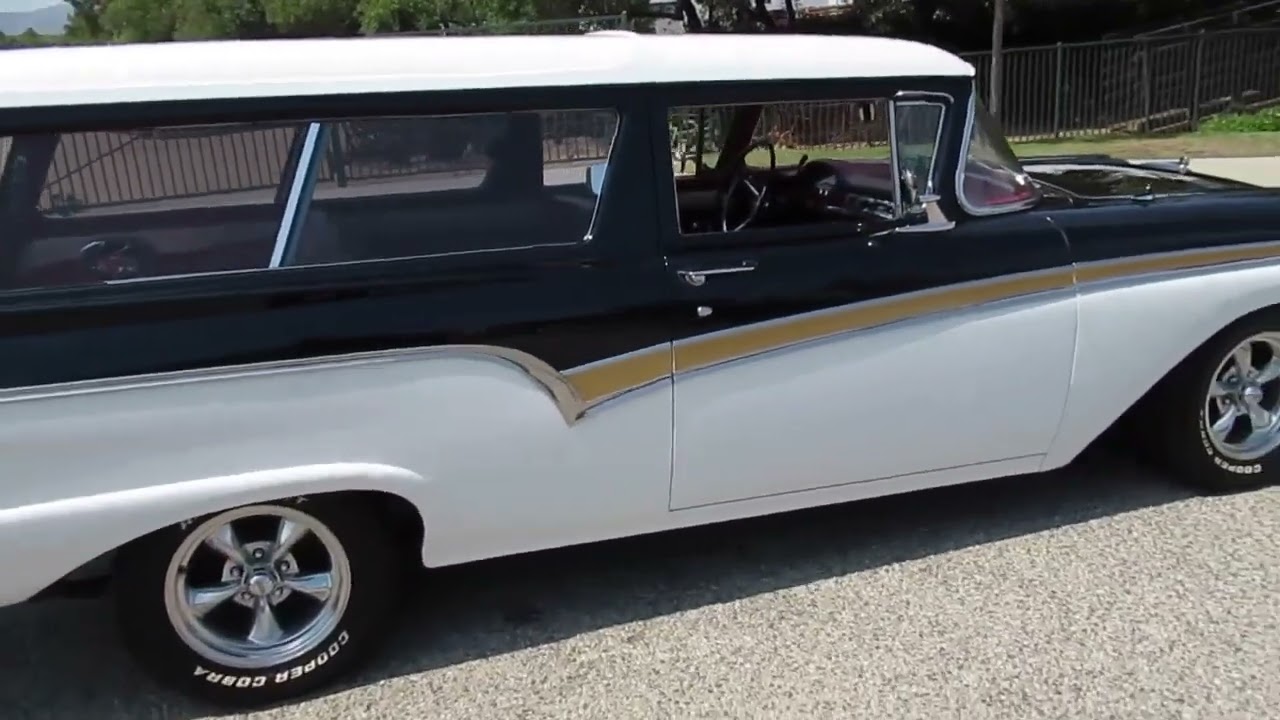 1957 FORD DEL RIO 2 DOOR RANCH WAGON - SOLD
