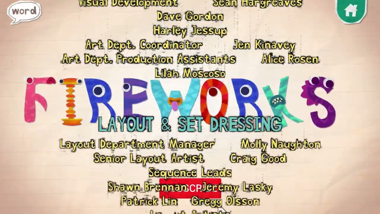 Cars Endless Alphabet End Credits (1999-2013)