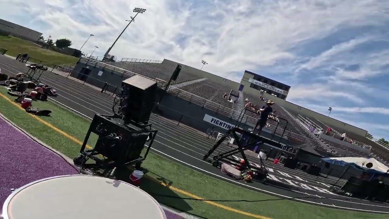 Santa Clara Vanguard 2025 Timpani Headcam