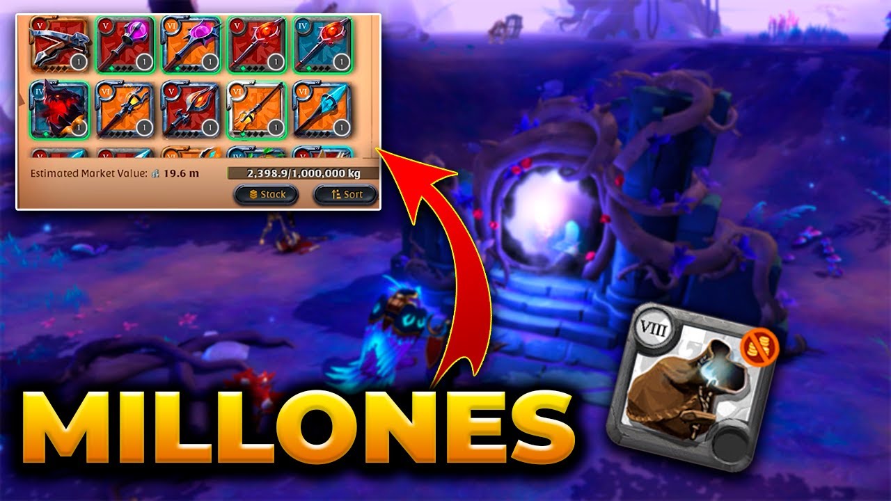 🔥KNIGHTFALL ABBEY Guia💰PROFIT PvP y PvE💰Albion Online