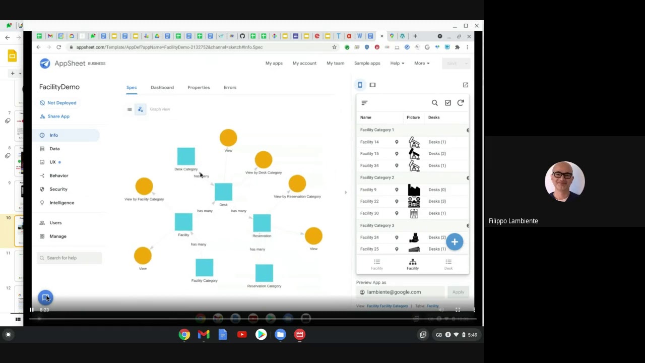 Come digitalizzare il Desk Booking in 26 minuti con AppSheet