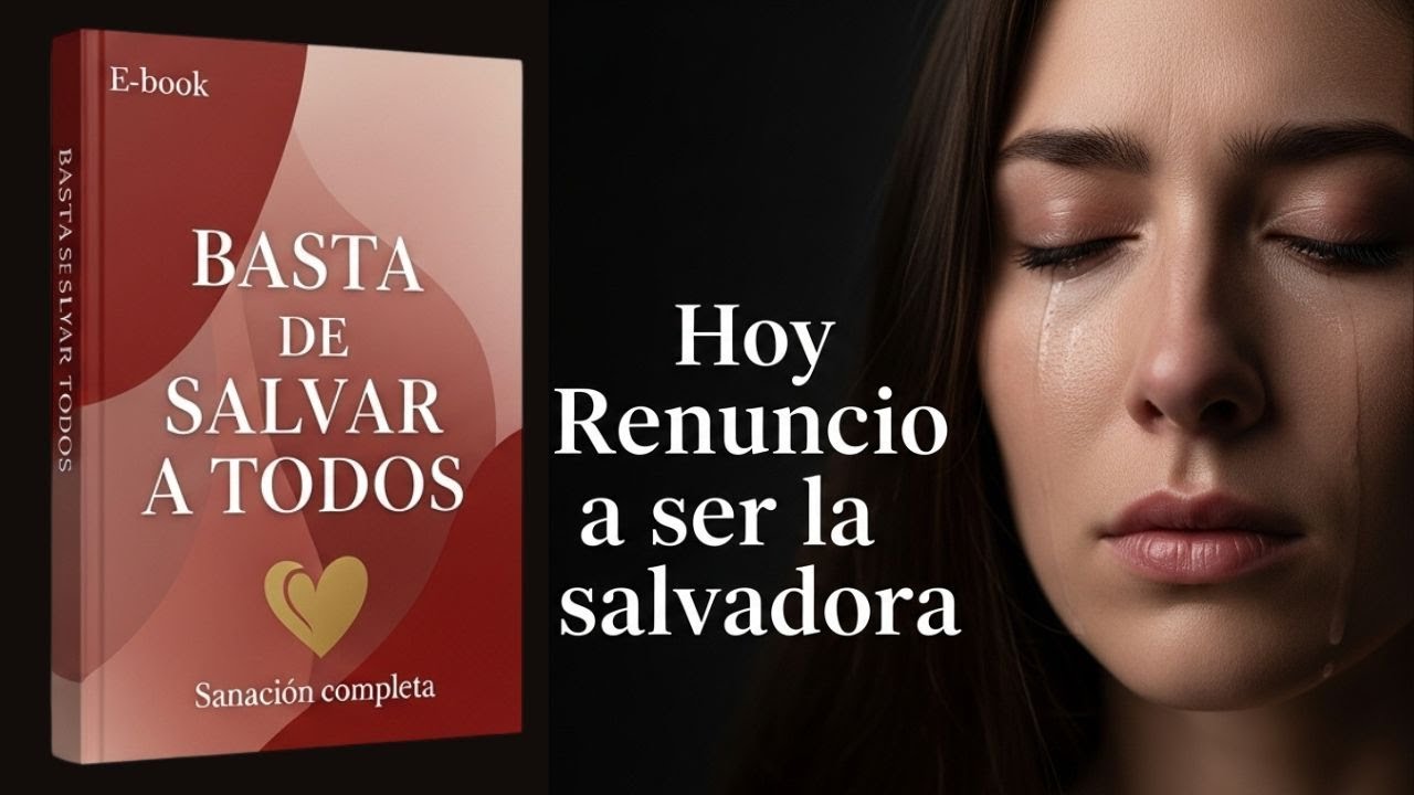 BASTA DE SALVAR A TODOS Audiolibro para Mujeres | Sanar la codependencia y recuperar el amor propio