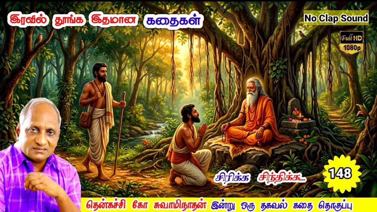 மன அழுத்தம் நீங்கி உடனே தூங்க Thenkachi Ko Swaminathan தென்றல் 148 குருவை தேடி ஒரு பயணம்