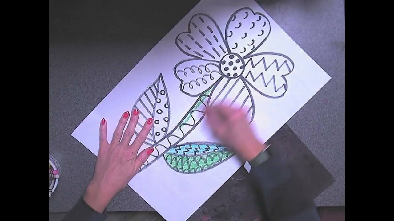 Zentangle Flowers