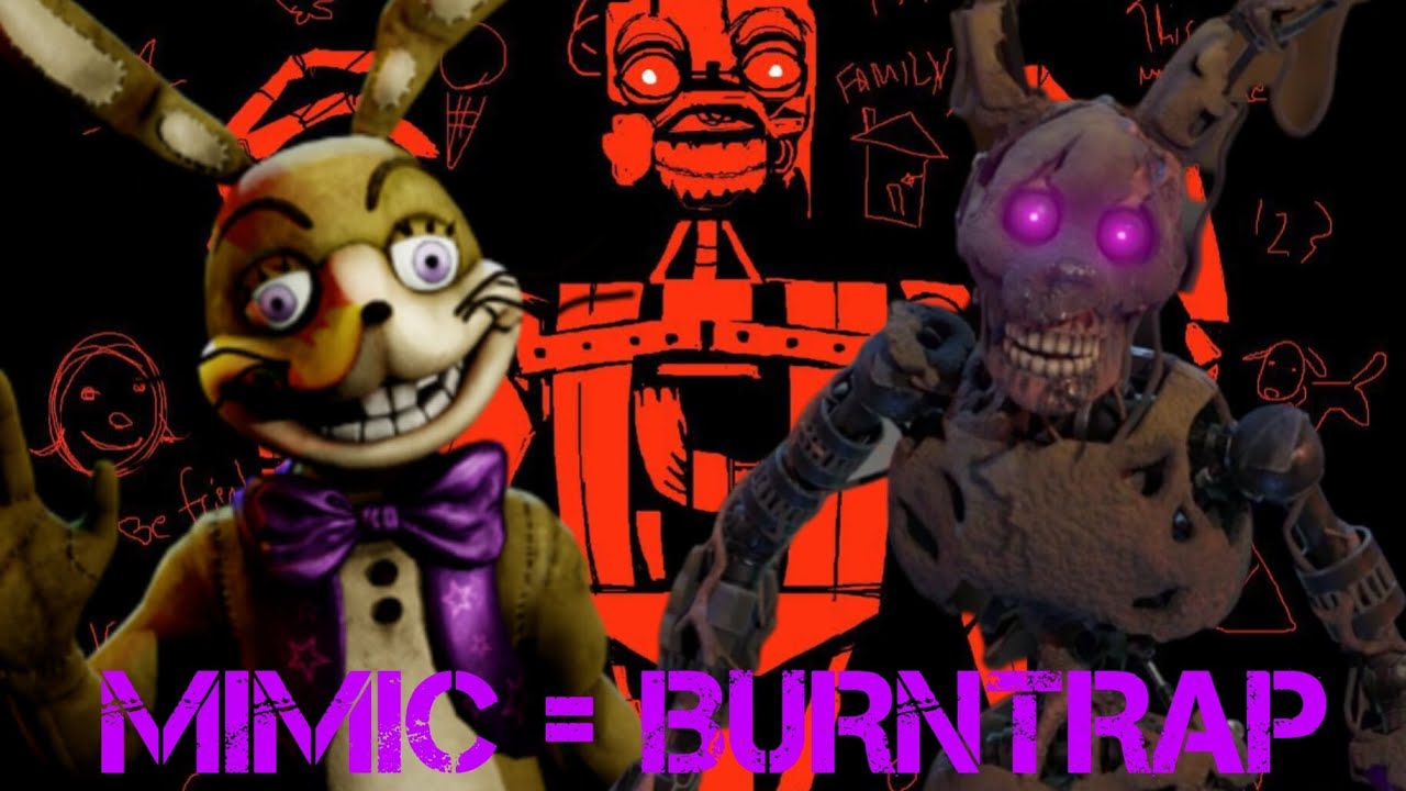 МИМИК ЭТО БЁРНТРАП | ФАКТЫ БЕЗ КНИГ! | FNAF: SECURITY BREACH & RUIN