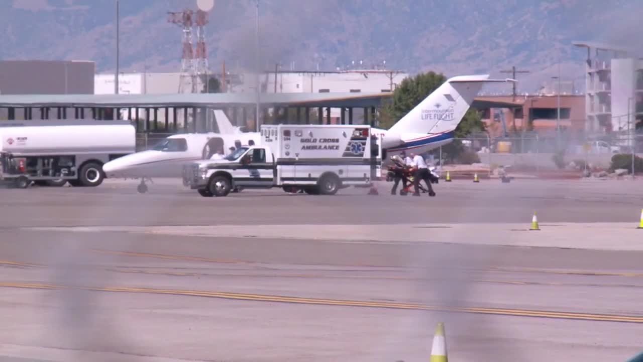 Easton Oliverson returns home to Utah following head injury