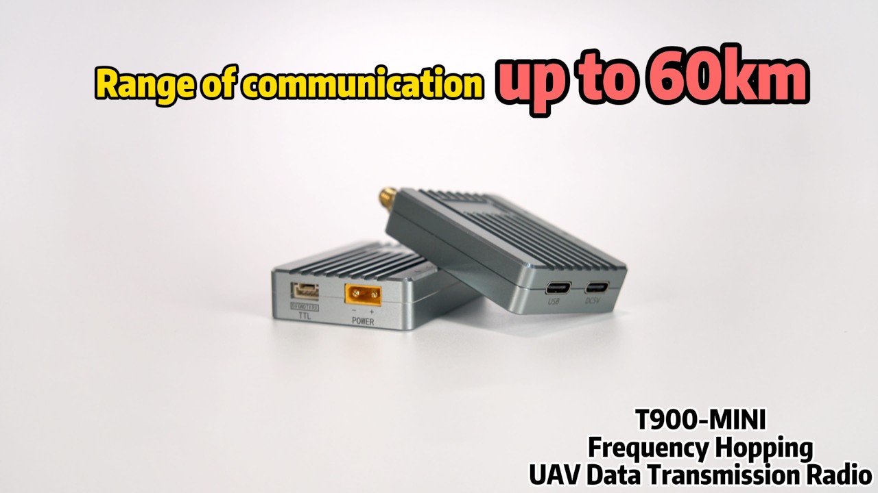 Frequency Hopping UAV Data Radio Unboxing & Test | Up to 60km Range!