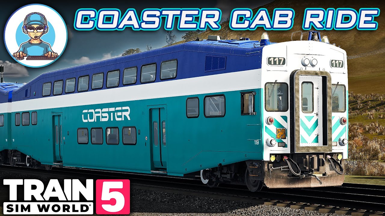 Coaster Bombardier Cab Ride (Custom Livery) @TrainSimWorld
