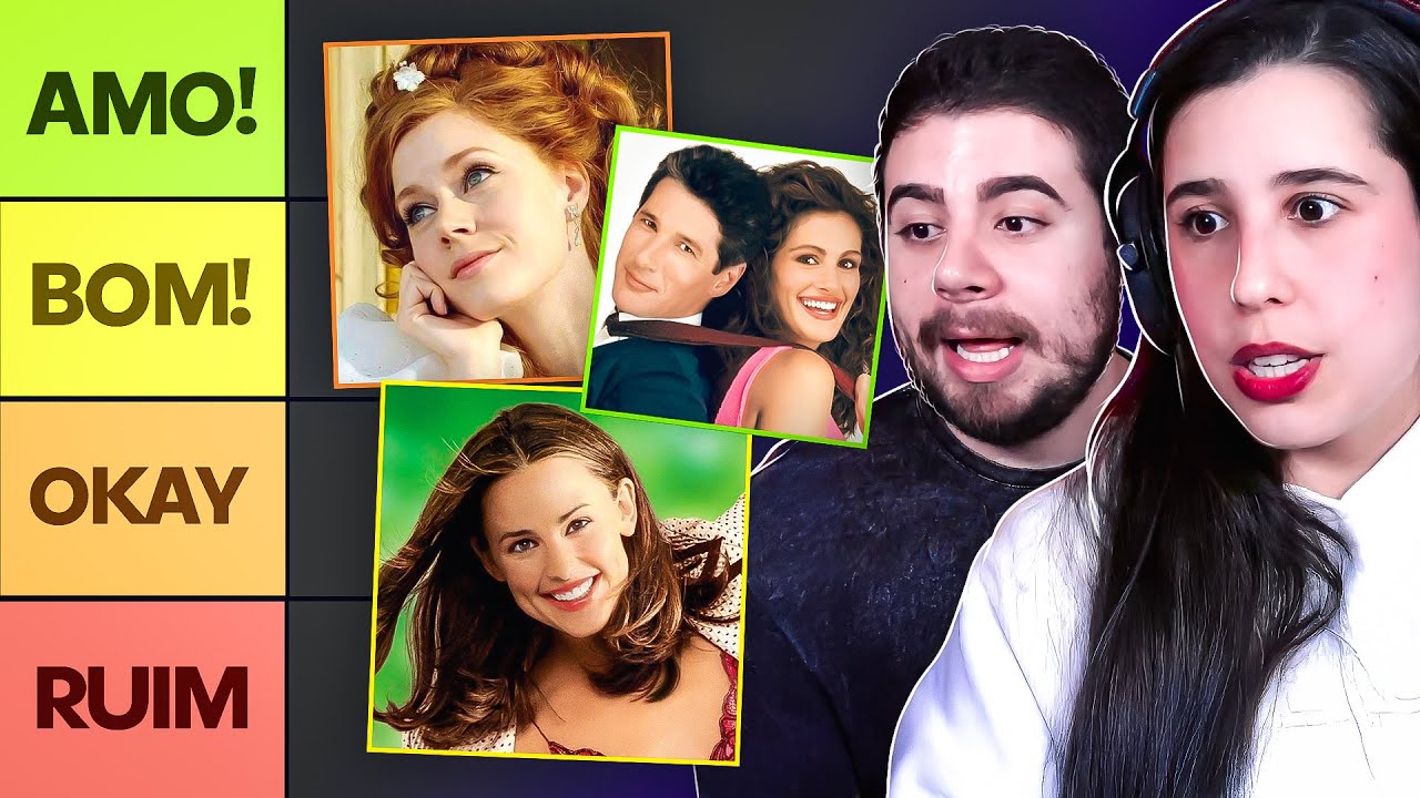 MELHORES E PIORES FILMES DE COMÉDIA ROMÂNTICA! | Corte de Live - Tierlist