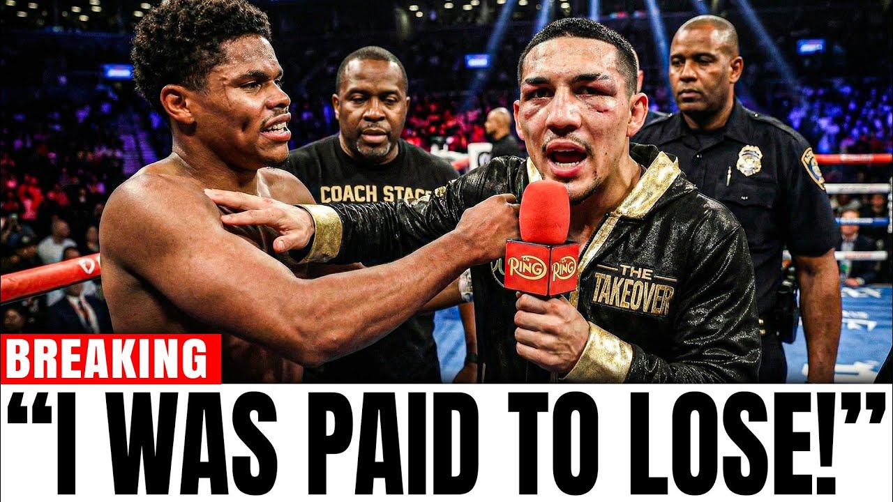 “Y’all Cheered for a Lie.” — Teofimo Lopez HINTS at DARK Truth After Losing to Shakur Stevenson