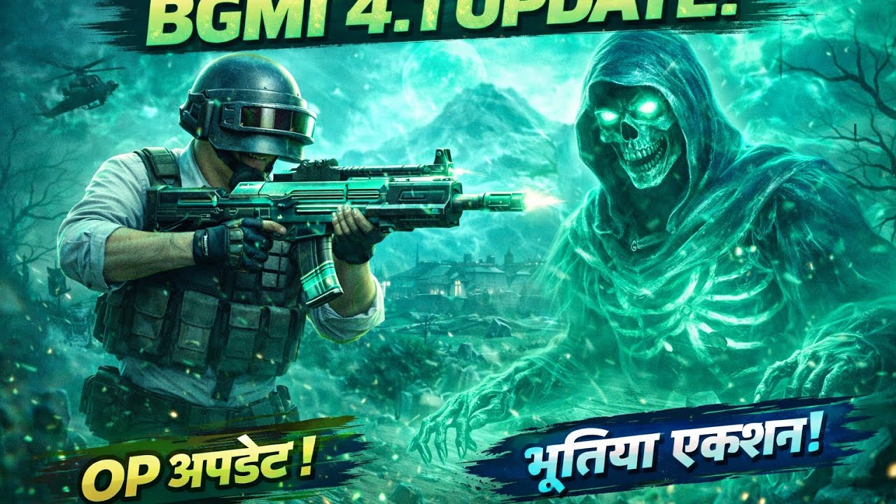 “Haunted BGMI Match | 4.1 Update Mystery Revealed!”
