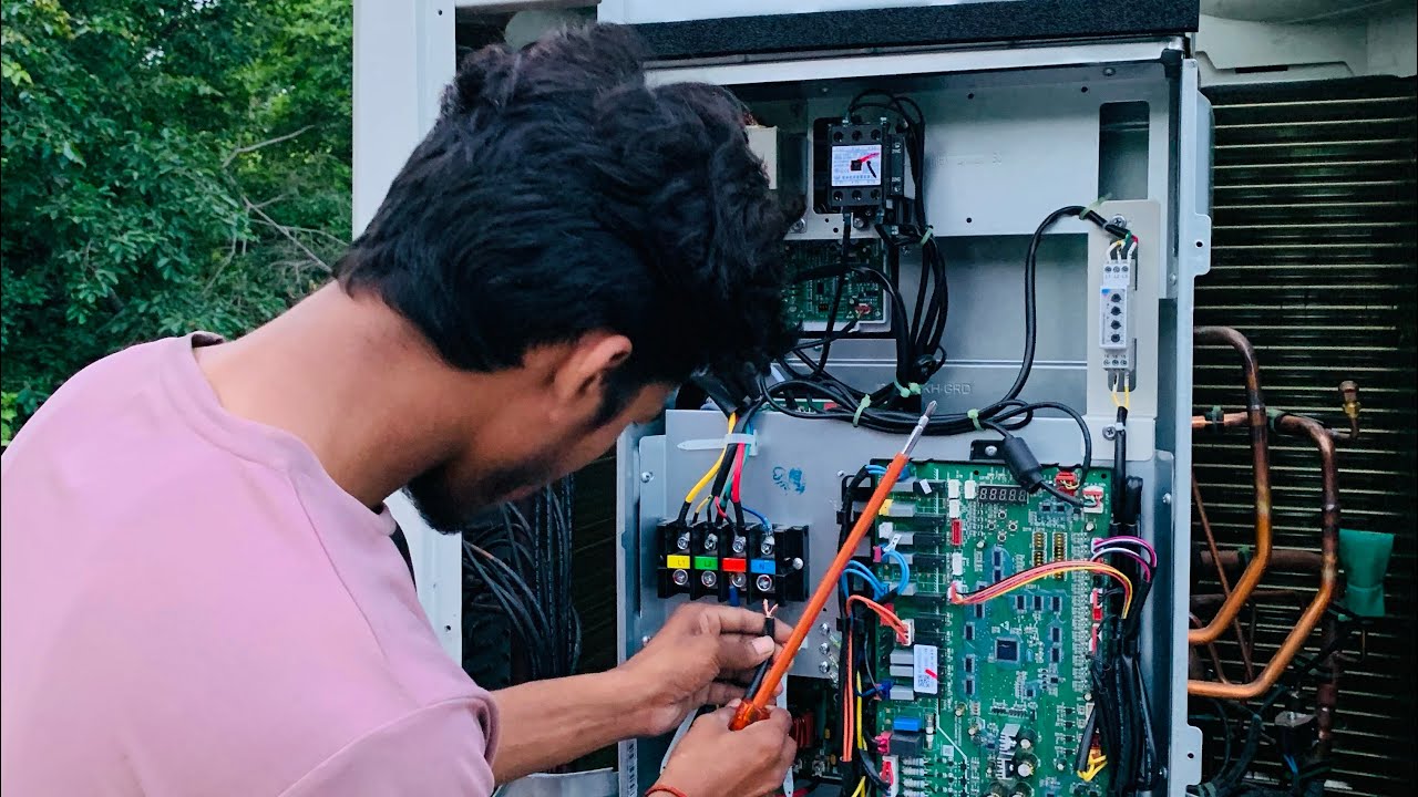 Voltas VRF VXV S Series’s full #Commissioning #hvactechnicalpoint #hvac #vrf
