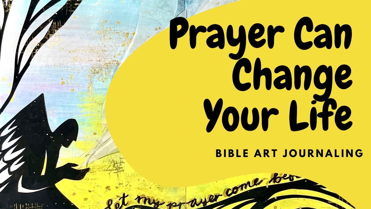 Papercut Bible Art Journal  # 1 -  Prayers rising up to heaven