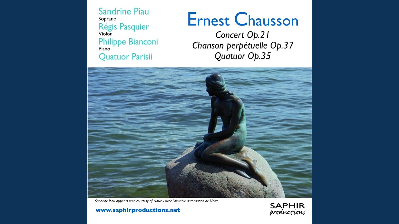 La chanson perp&eacute;tuelle, Op. 37 - Lent, dans le sentiment d'une chanson populaire