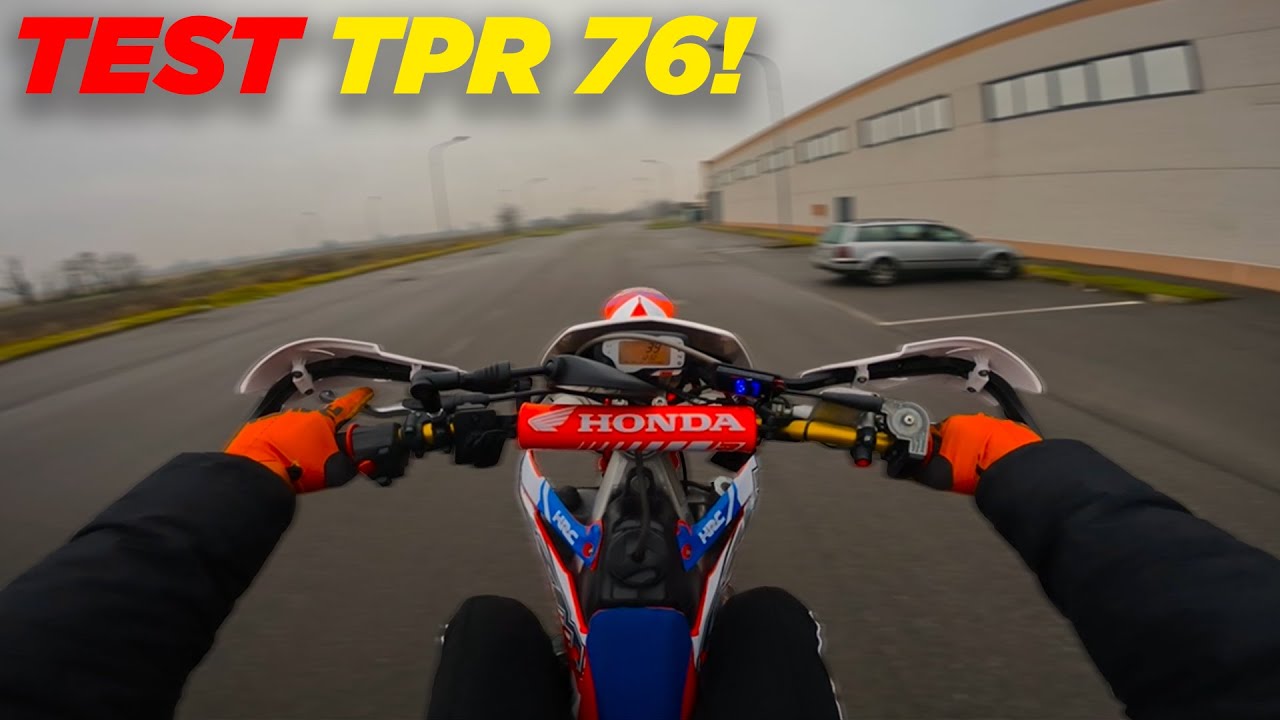 TEST RIDE TPR 76 FULL GAS!