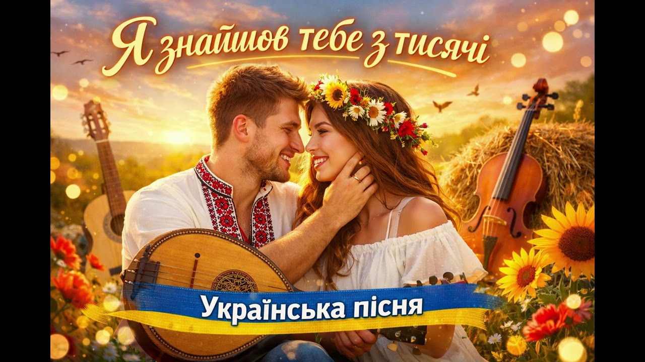 Я знайшов тебе з тисячі -сучасна українська пісня