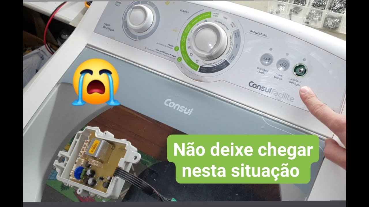 LAVADORA CONSUL NÃO LIGA