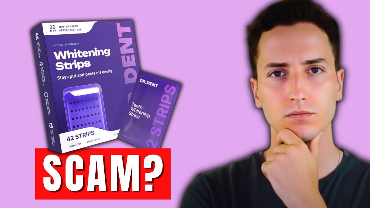 DrDent Professional Purple Teeth Whitening Strips Review