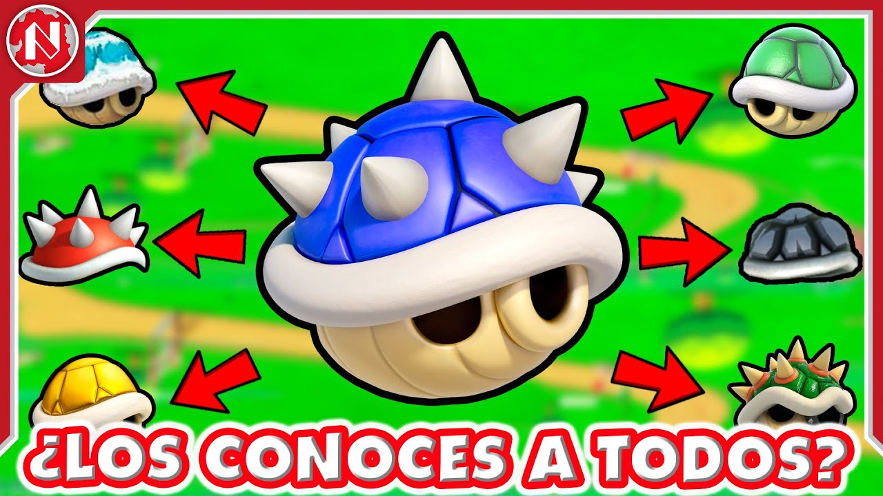 TODAS las Especies de CAPARAZONES de Super Mario que EXISTEN
