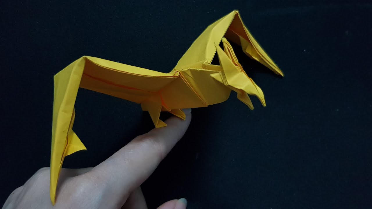 ORIGAMI - Gấp Chúa tể Bầu Trời! Rodan !Fold the Lord of the Sky! Rodan (Godzilla: King of Monsters)