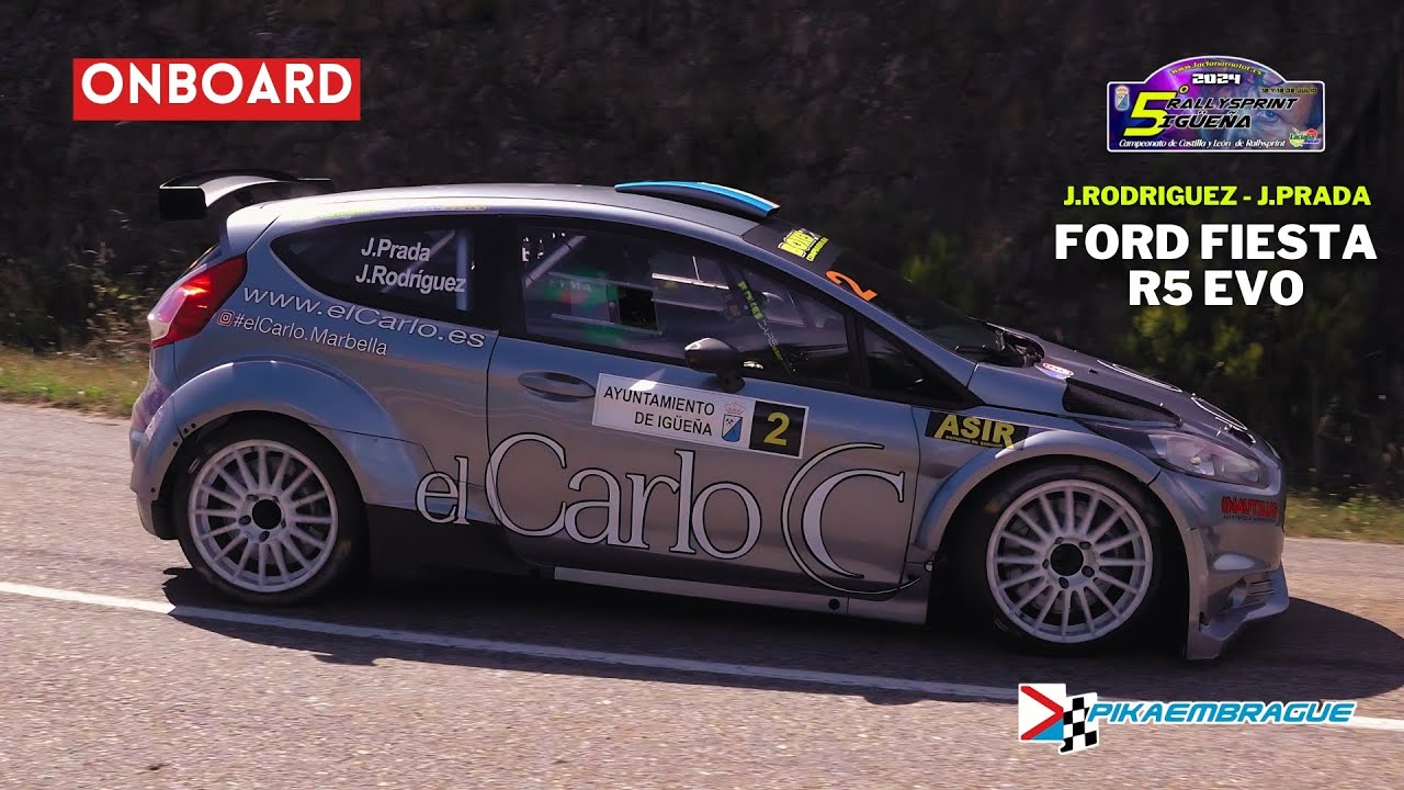 [ONBOARD] J.Rodríguez - J.Prada | Rallysprint Igueña 2024 | Ford Fiesta R5 EVO
