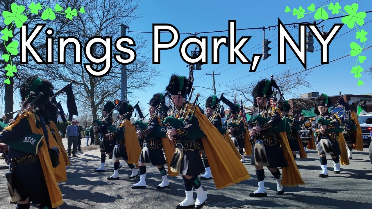 [4K] St. Patrick’s Day Parade 2025 ☘️ Kings Park, NY