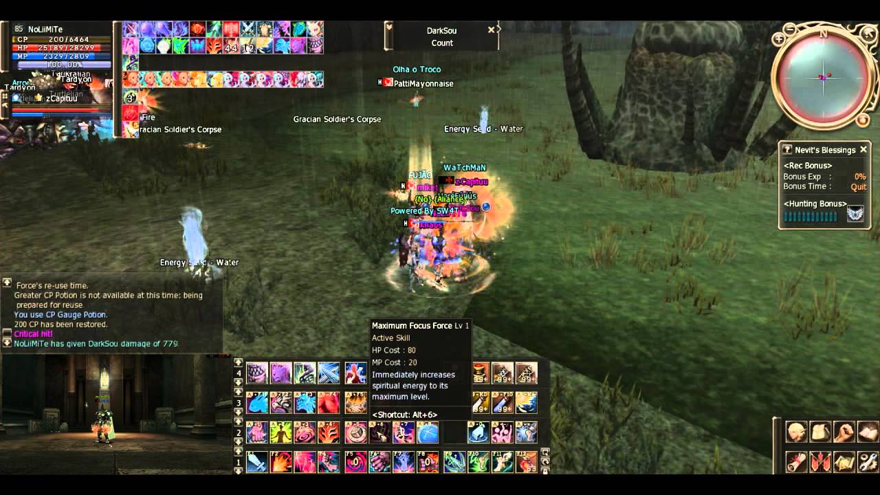 Lineage 2 High Five {Exilium PvP Grand Khavatari} NoLiiMiTe Movie part 3