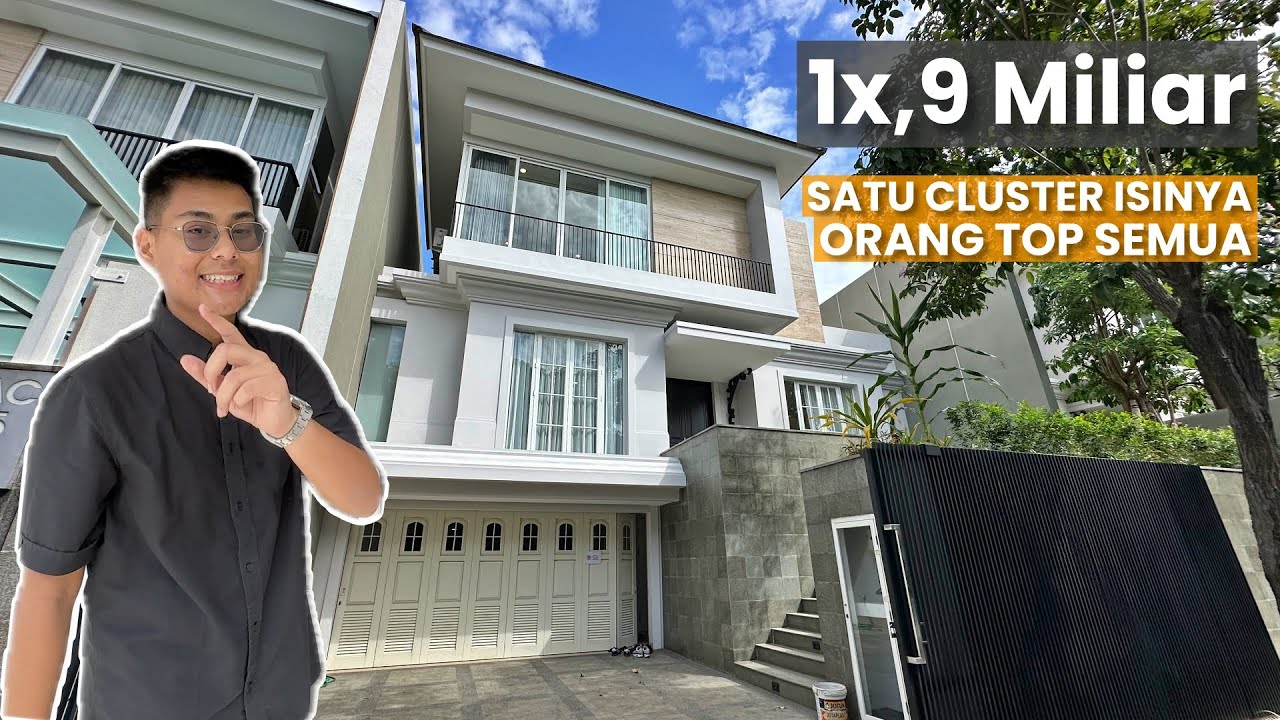Rumah Paling Private di Surabaya @ Grand Peninsula | Ukuran 15x24 | Harga 18,9M