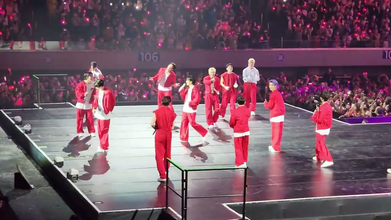 221008 VERY NICE SEVENTEEN SVT Fancam Be The Sun On Stage Live Concert in Manila Day 1 Lower Box