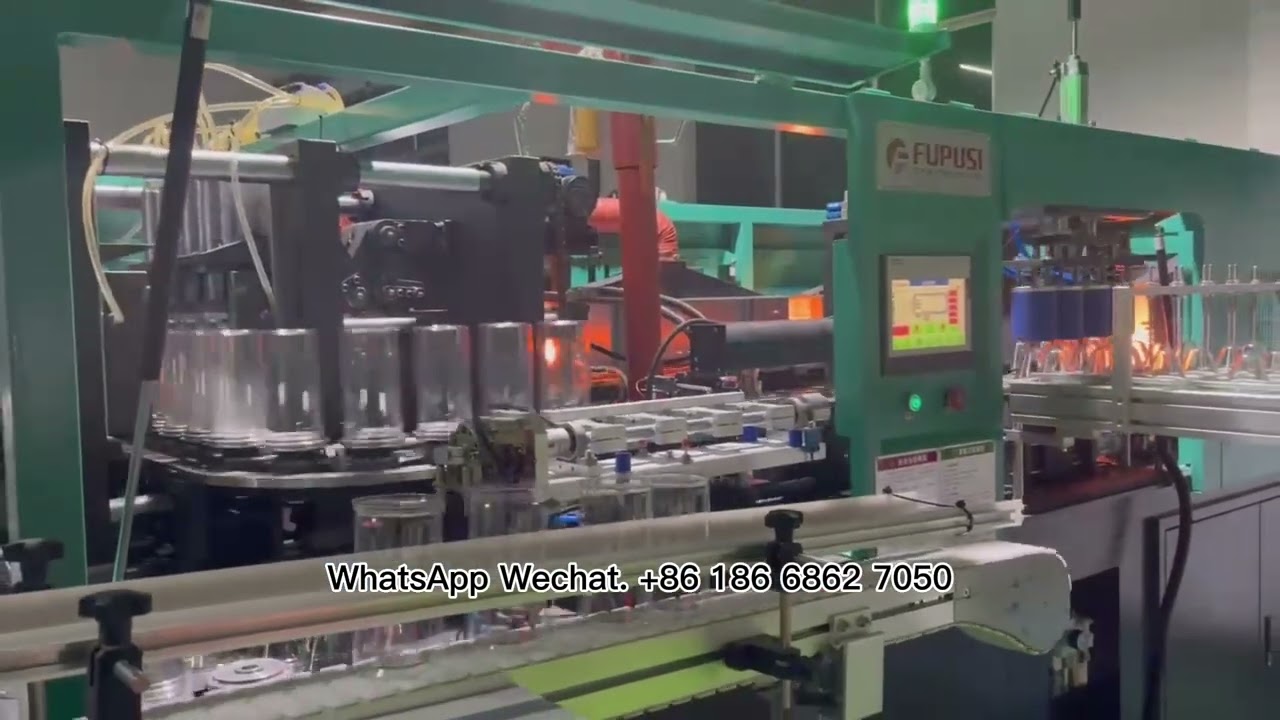 Plastic PET Can blow machine with 4 cavity- Taizhou Fupusi Machinery Co, Ltd
