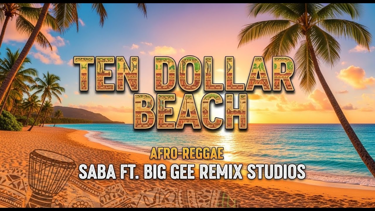 🔥🔥Ten Dollar Beach - Afro Reggae | Saba ft Big Gee Remix Studios